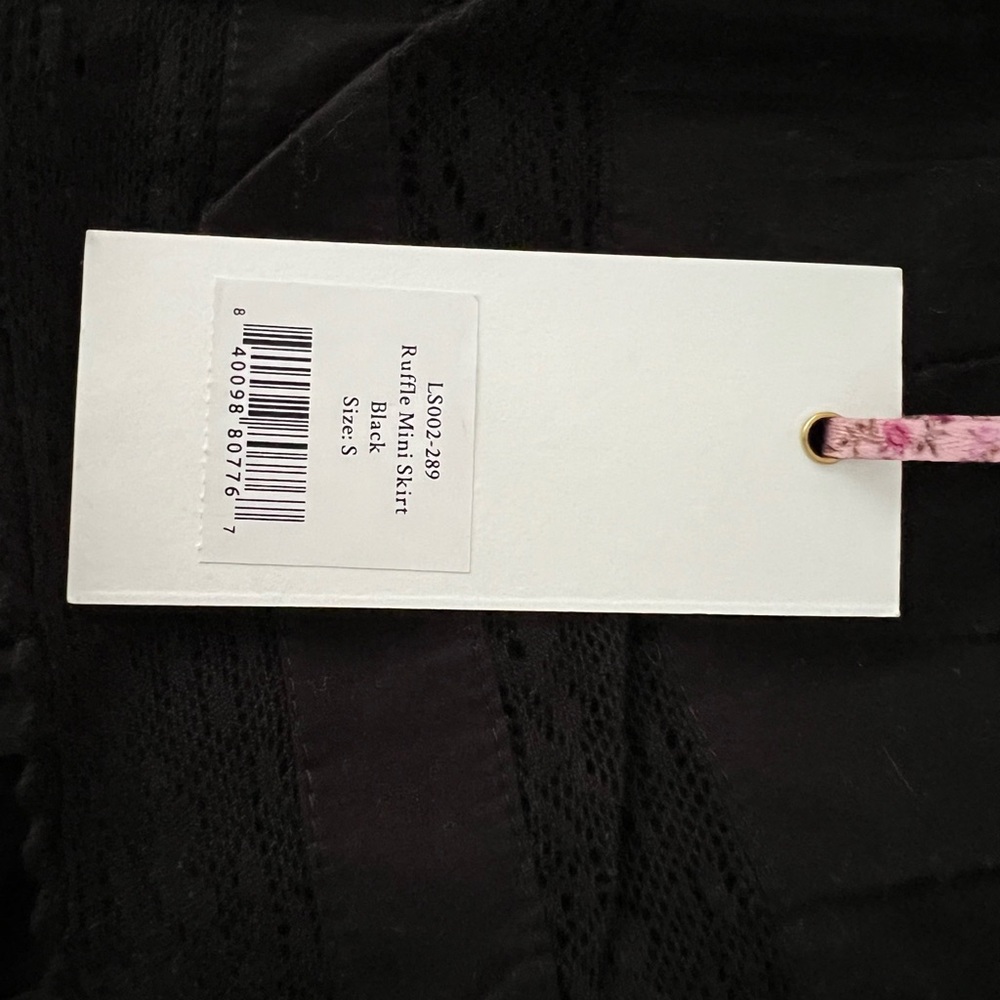Love Shack Fancy brand new Ruffle mini skirt. - Picture 7 of 7